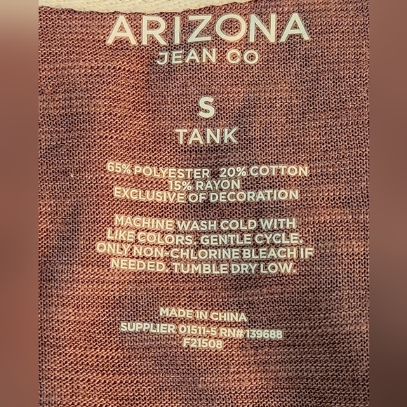 Arizona Jean Co brand tank top - Picture 4 of 4